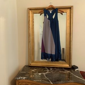 NWOT fringe bottom boutique dress